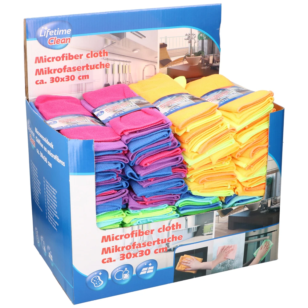 Lifetime Clean Microvezeldoek 3Pcs 30X30Cm Mf
