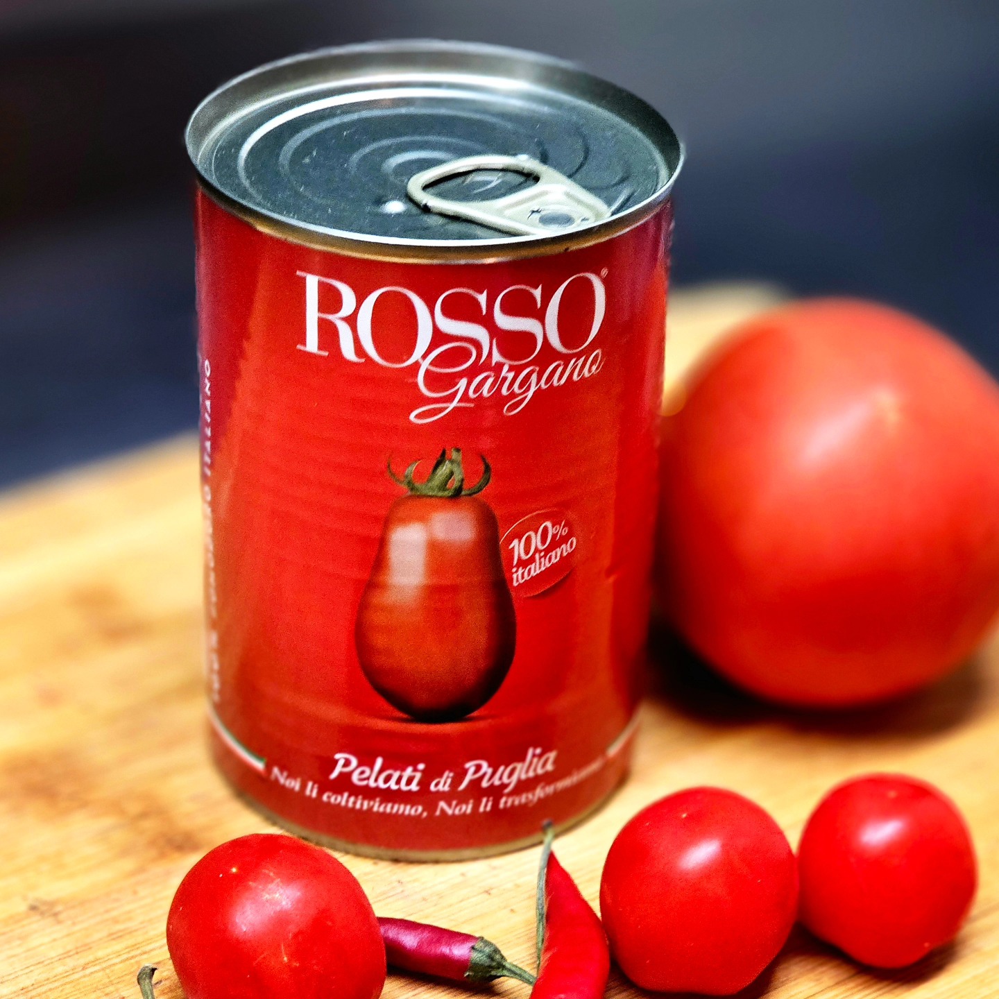 Rossogargano Pelati Di Puglia Tomaten 400Gr