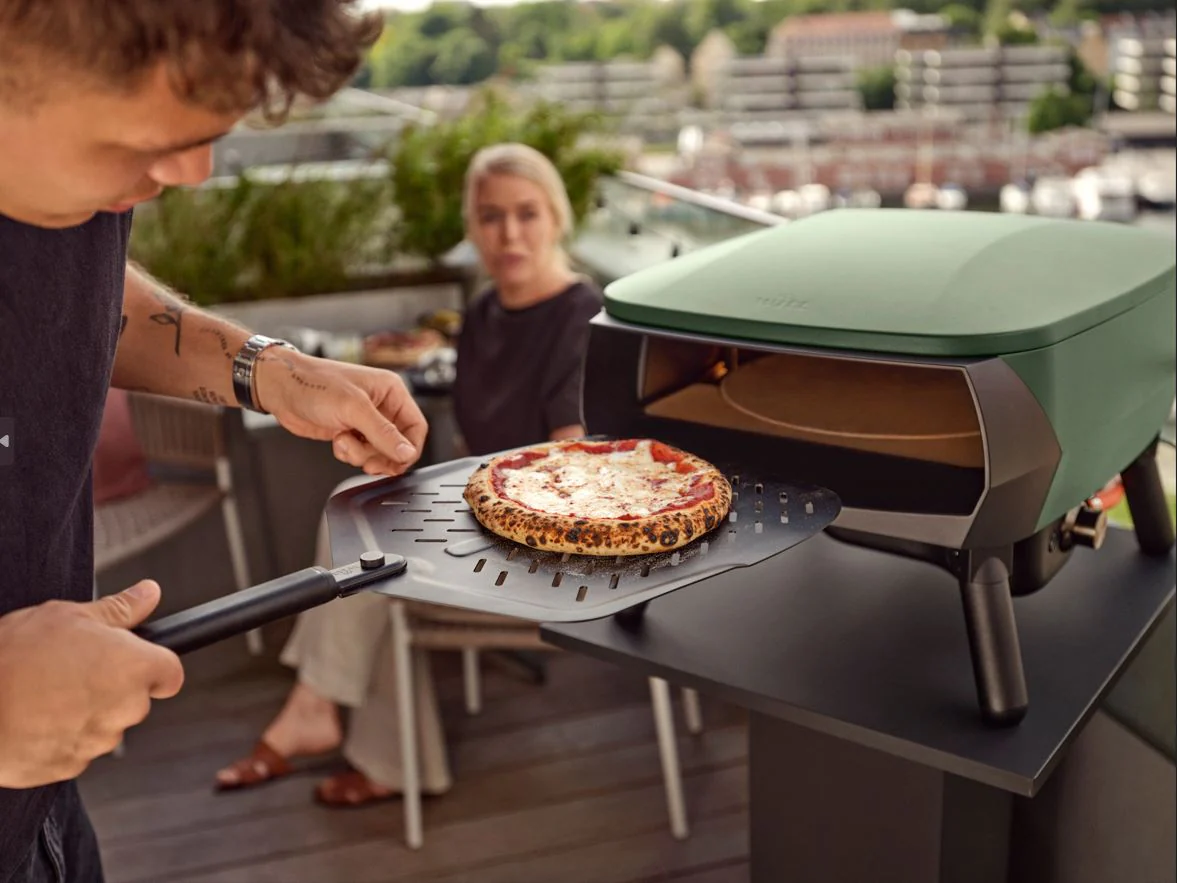 Witt Etna Piccolo Rotante Pizza Oven 16" Mat Green
