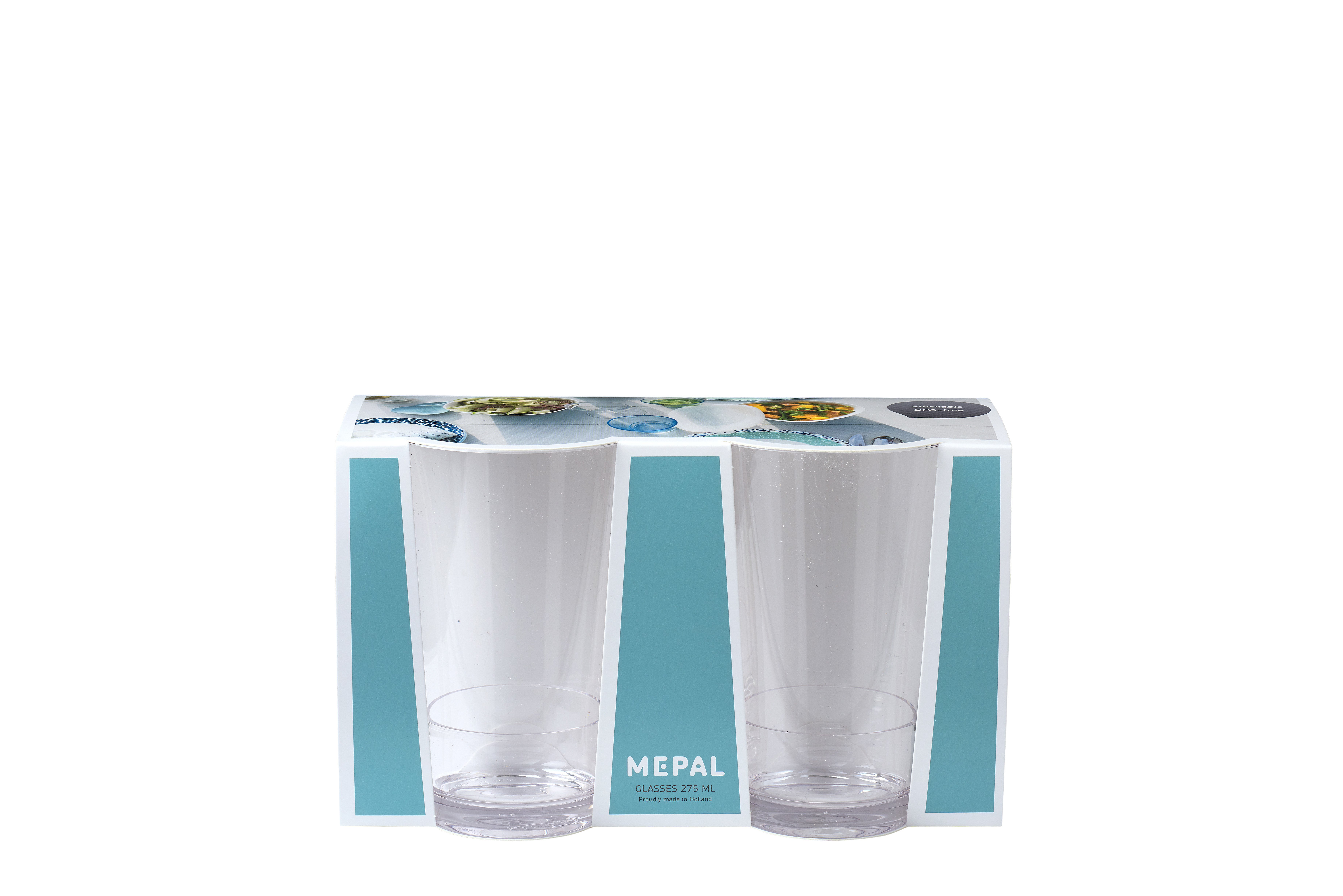 Mepal Set Glas Flow 275 Ml 2 Stuks