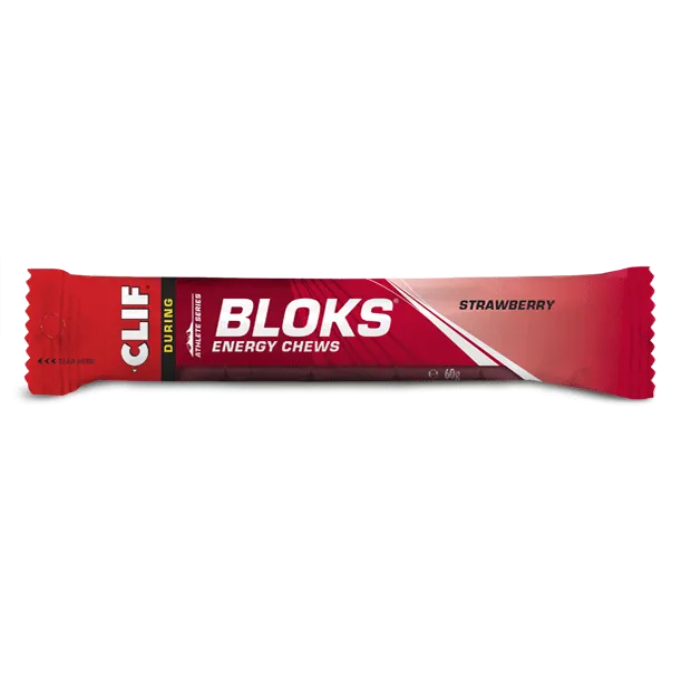 Clif Blok Energy Chew Strawberry - Energiereep