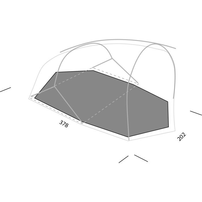 Exped Outer Space lll - Footprint