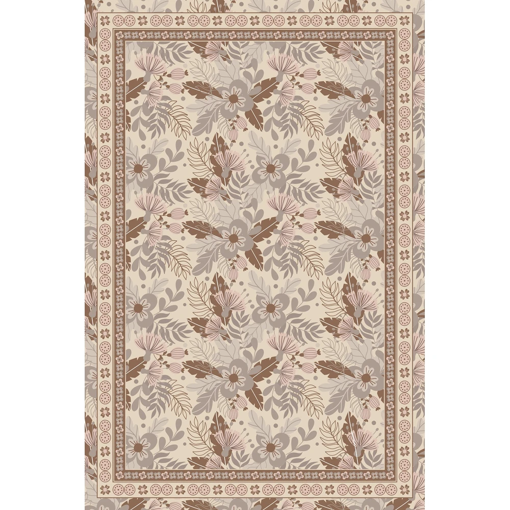 Blommie's Lifestyle Buitenkleed 180x270cm Crème/Roze/Bruin