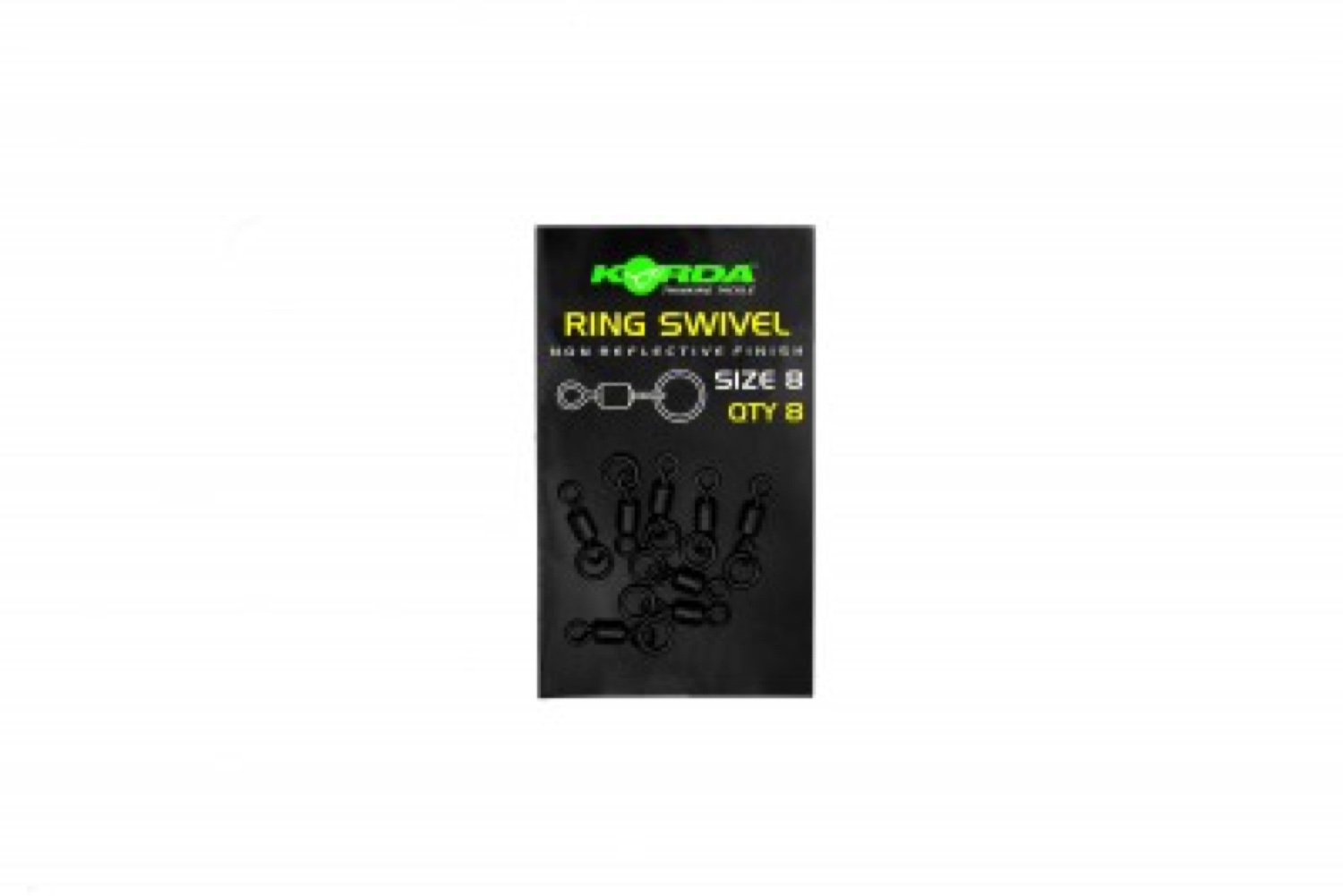 Korda Flexi Ring Swivels Maat 8