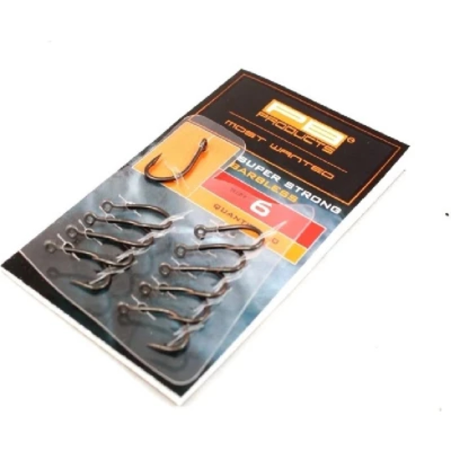 Pb Products Super Strong Barbless Hook Dbf Size 4 10Pcs