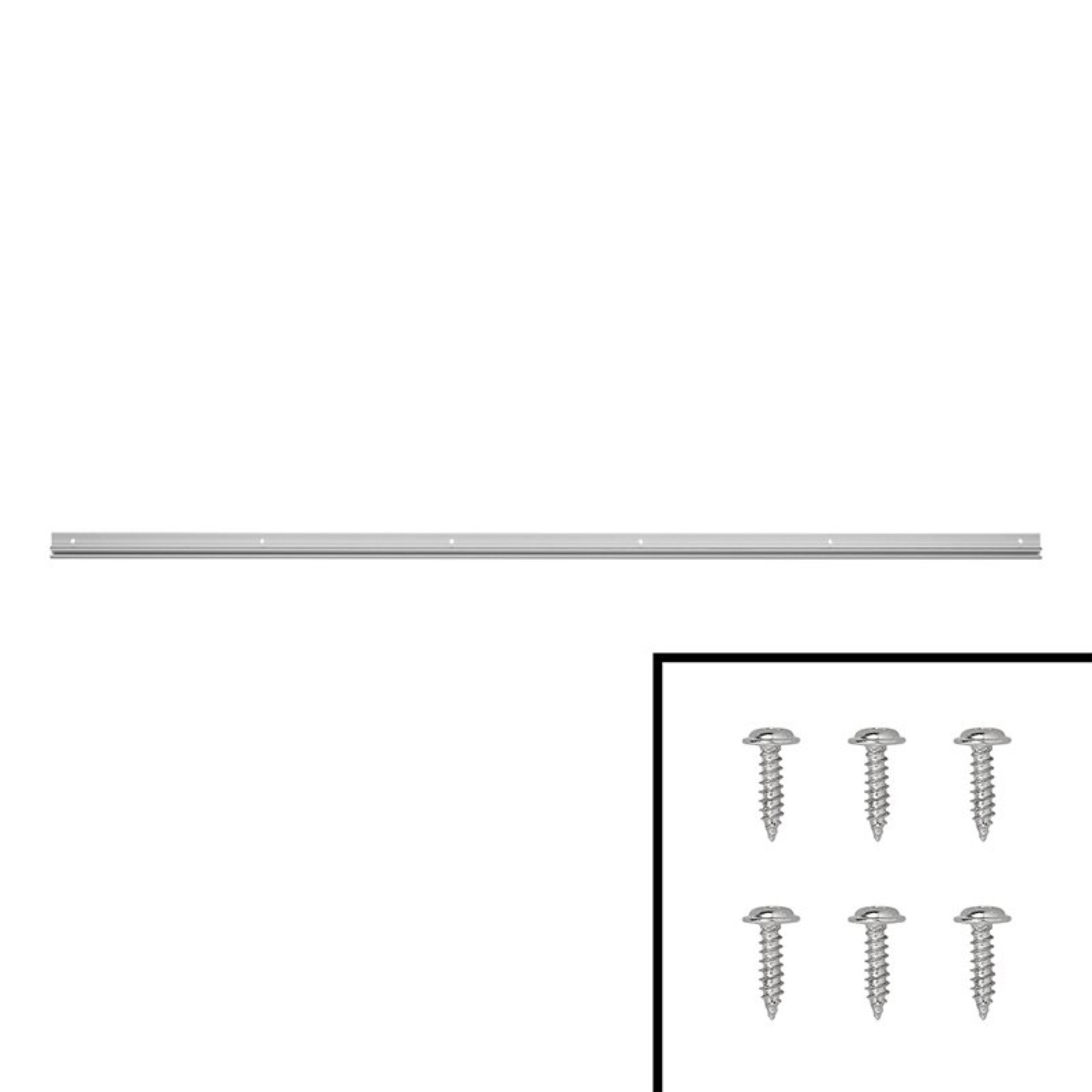 ProPlus Tentrail Aluminium Met Lip 100X2,6 CM ProPlus Tentrail Aluminium Met Lip 100X2,6 CM