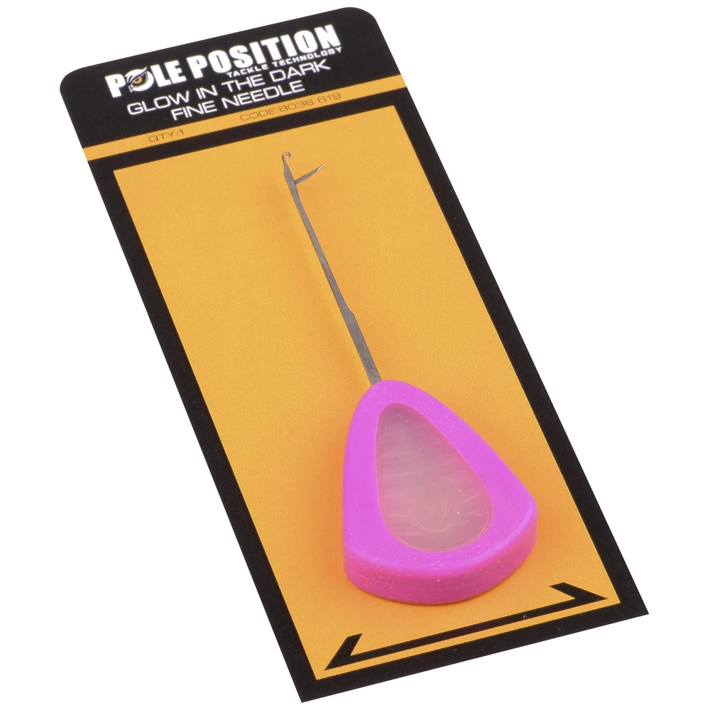 Pole Position Glow In The Dark Fine Needle Pink