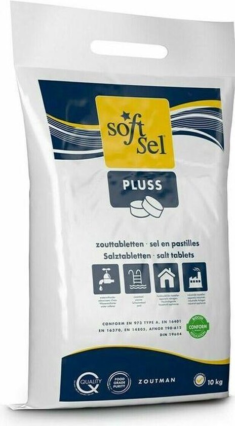 Zoutman Soft-Sel Pluss Zouttabletten 10Kg