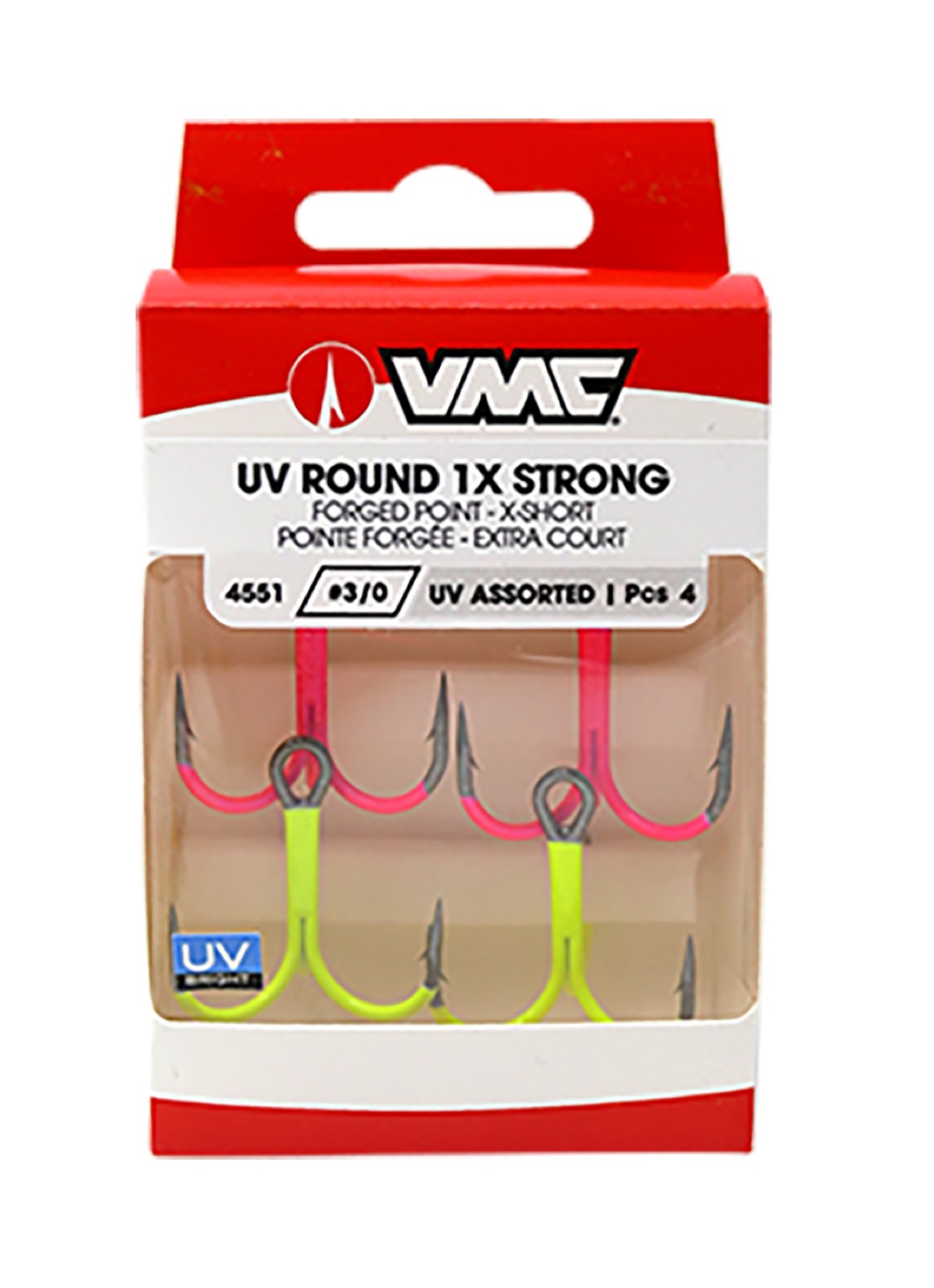 VMC UV Round 1X Strong Hooks #1