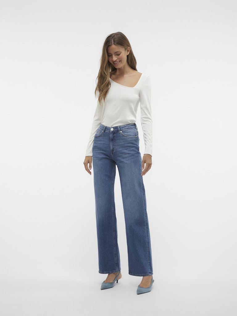 Vero Moda Tessa Hr Wide Jeans Ra380 Dames 