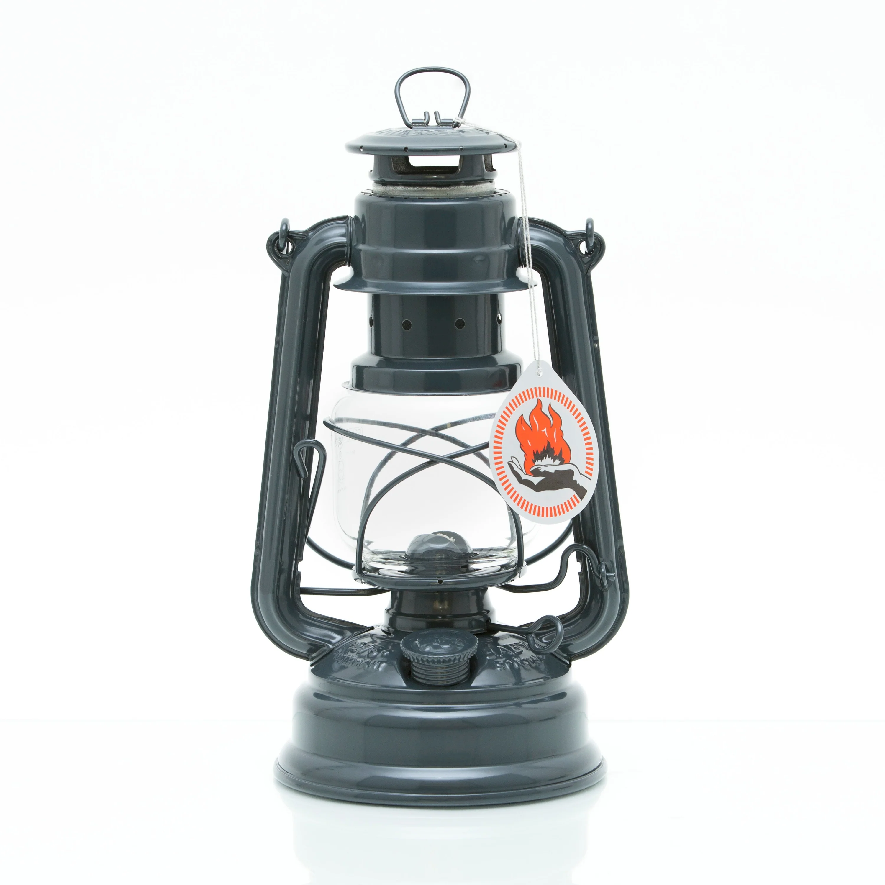 Feuerhand Stormlamp 276 Antraciet Grijs