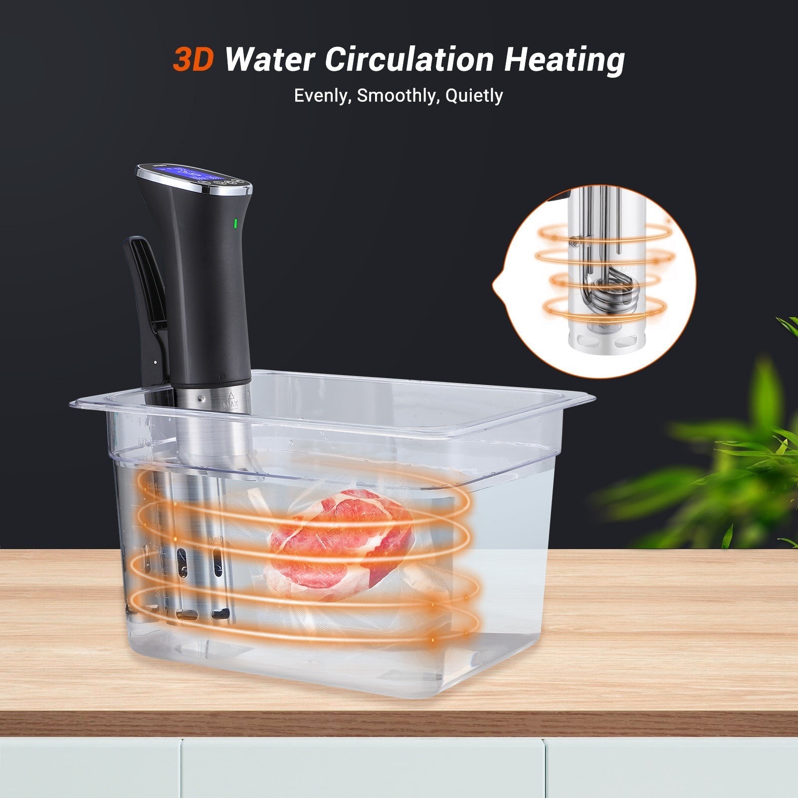 Inkbird Wi-Fi Sous Vide Cooker Isv-300W Eu Plug 220V