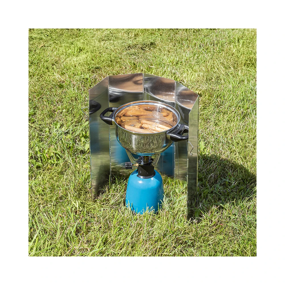 ProPlus Kookwindscherm 5-Dlg Alu Vouwb 49X36Cm