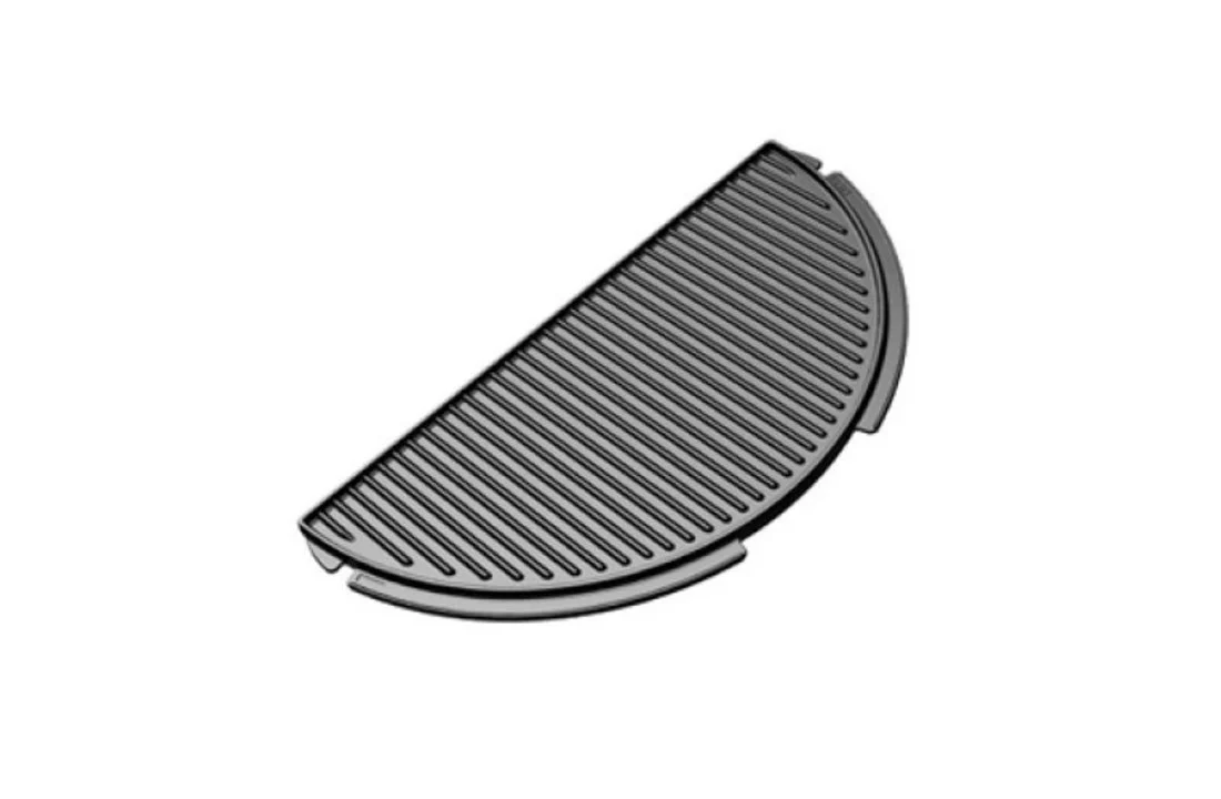 Big Green Egg Half Cast Iron Plancha Large