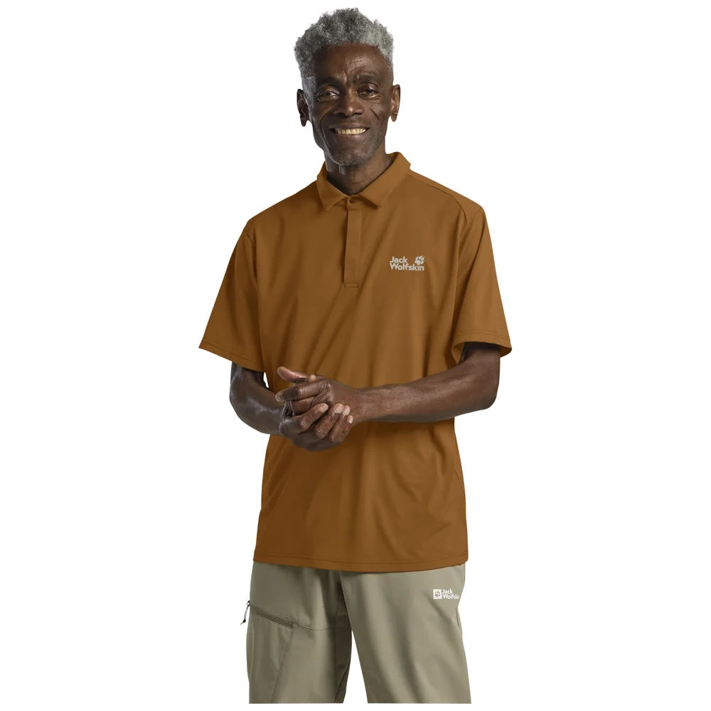 Jack Wolfskin Polo Delgami Heren