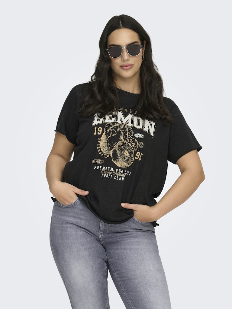 Only Carmakoma Lucy Reg S/S Top Dames