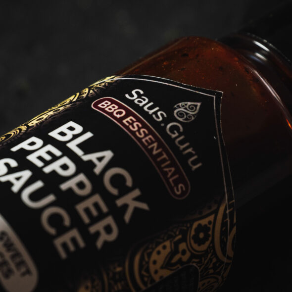 Saus.Guru Black Pepper - Bbq Sauce 0,25L