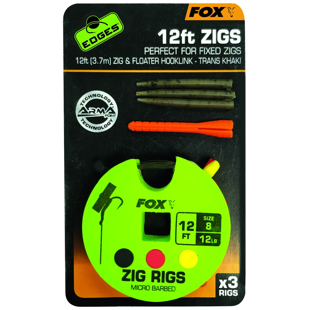 Fox Zig Rigs 3Ft 12Lb Size 8