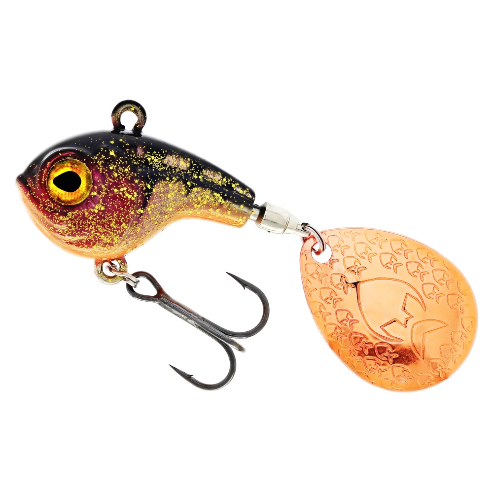 Westin Dropbite Spin Tail Jig 3.4Cm 17G Sinking Copper Perch