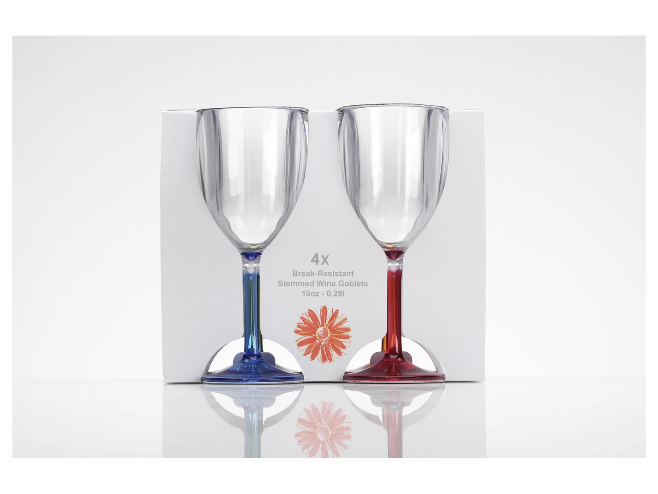Flamefield Party Wine Goblet Set Van 4