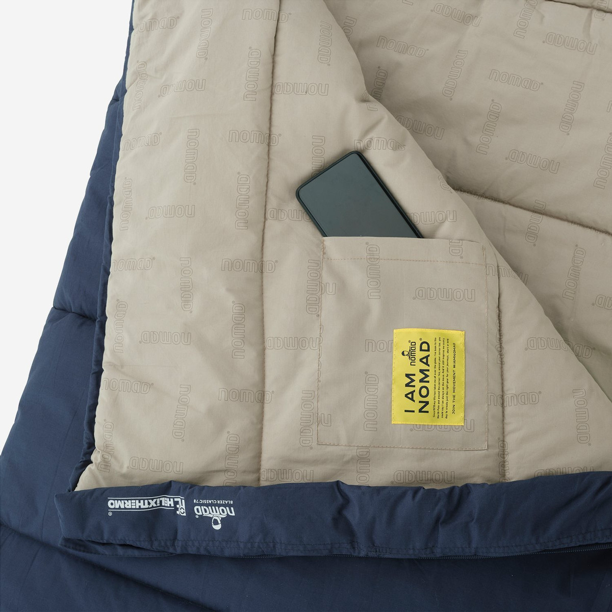 Nomad Slaapzak Blazer Classic'78 XL Organic - Dark Navy