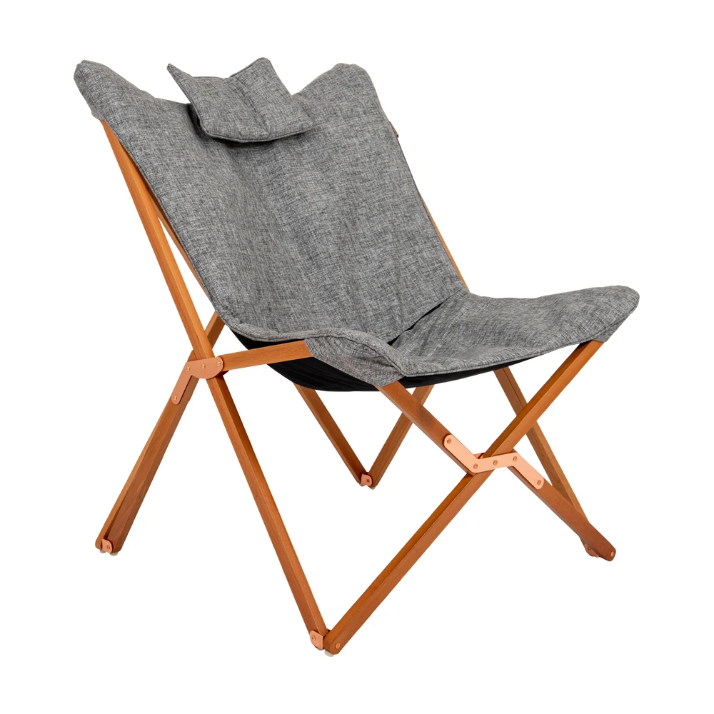 Bo-Camp Relaxstoel Bloomsbury L Grijs