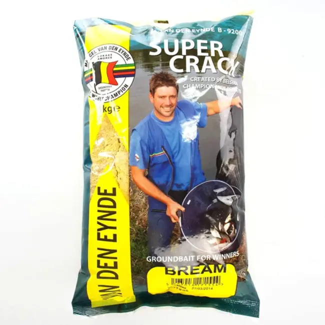 Van Den Eynde Supercrack Brasem Zwart 1Kg