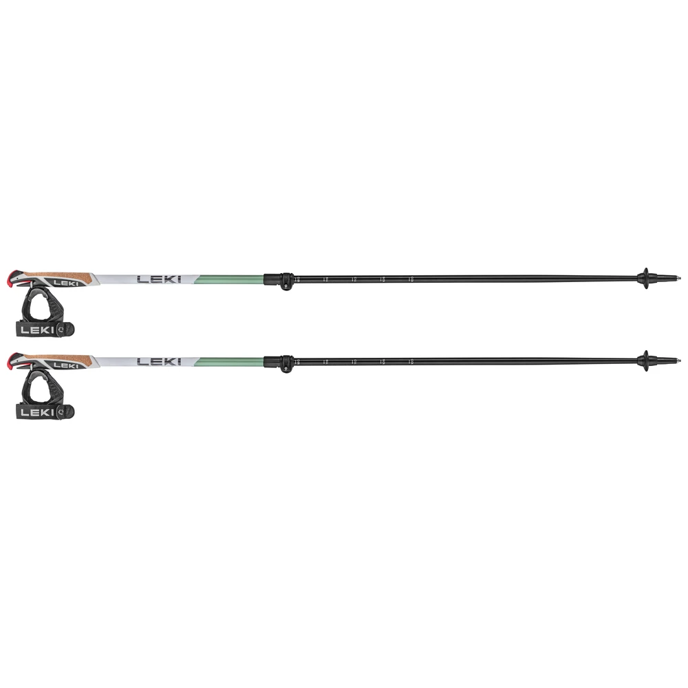Leki Spin Shark SL - White/Smoke/Green/Dark/Antraciet