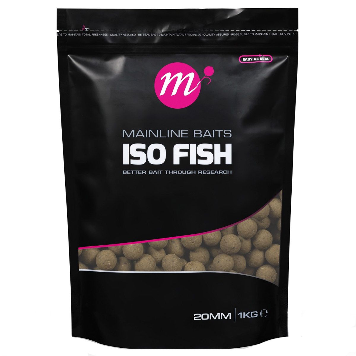 Mainline Shelf Life Iso Fish 15MM 1Kg