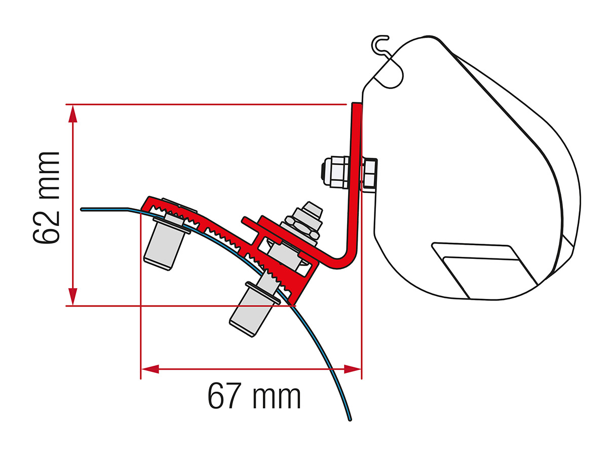Fiamma Kit F35 Psa - Lhd + Rhd