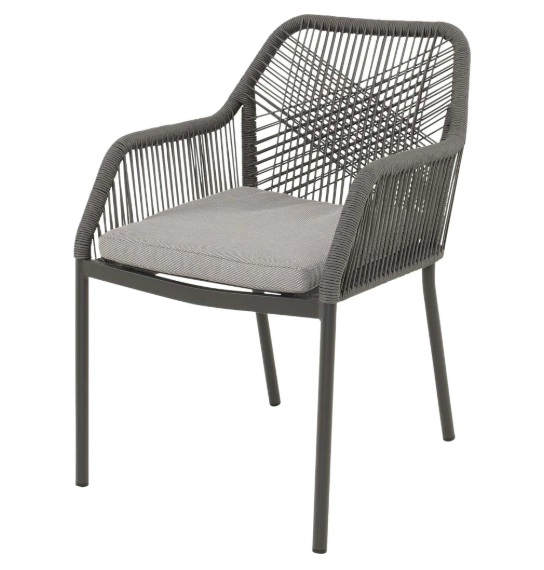 Leslie Living Stapelstoel Akita Grijs