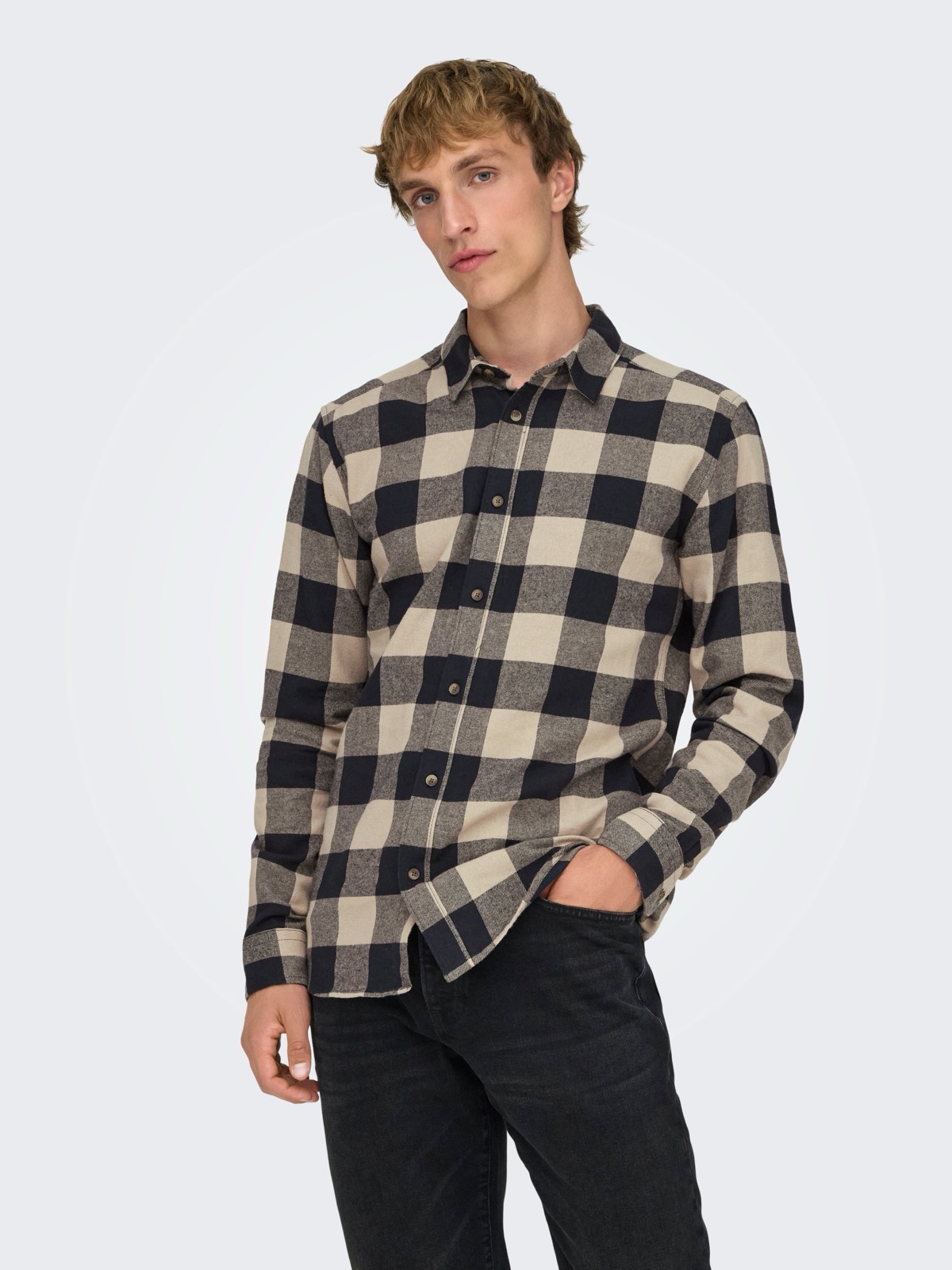 Only & Sons Gudmund LS Checked Shirt Heren