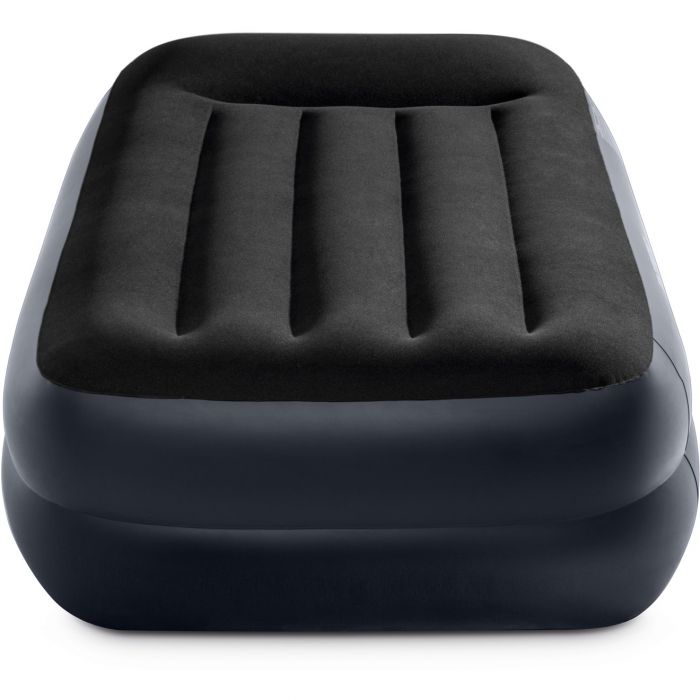 Intex Twin Pillow Rest Raised Airbed With Fiber-Tech Rp