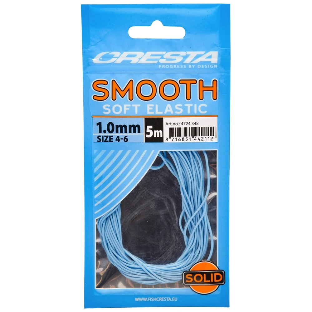 Cresta Smooth Soft Elastic Light Blue 1.6Mm 5M