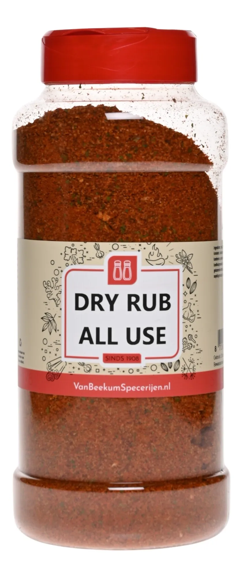 Van Beekum Specerijen Dry Rub All Use 750 gr