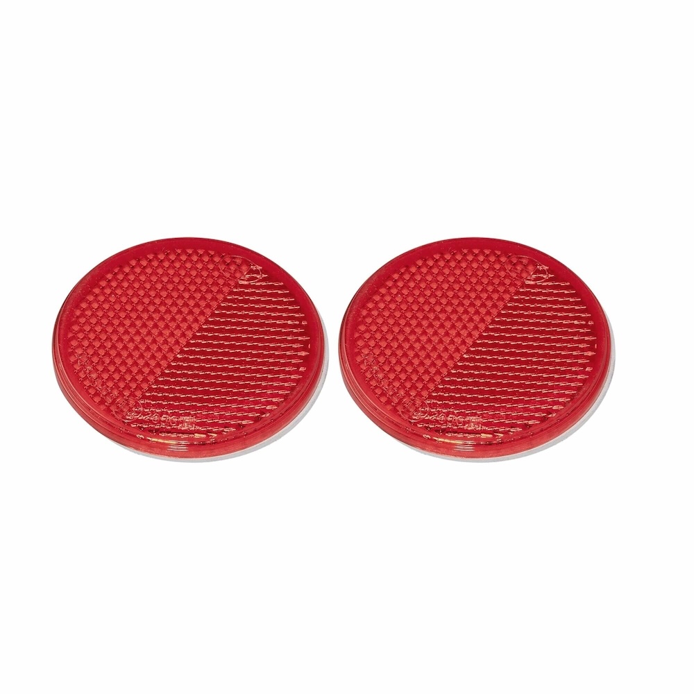 Proplus Reflector Rood 60 Mm Zelfklevend - 2 Stuks Proplus Reflector Rood 60 Mm Zelfklevend - 2 Stuks