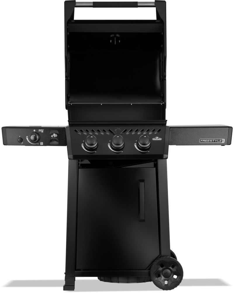 Napoleon Freestyle Pro, Met Sizzle Zone, Zwart