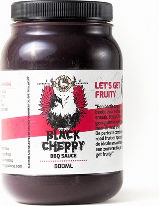 Smokey Goodness Black Cherry Bbq Sauce 500Ml