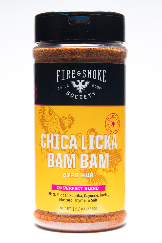 Fire & Smoke Society Rub Chica Licka Bam Bam Poultry 354G