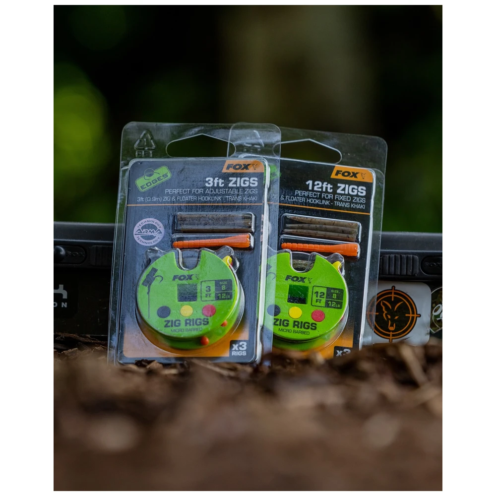 Fox Zig Rigs 3Ft 12Lb Size 8