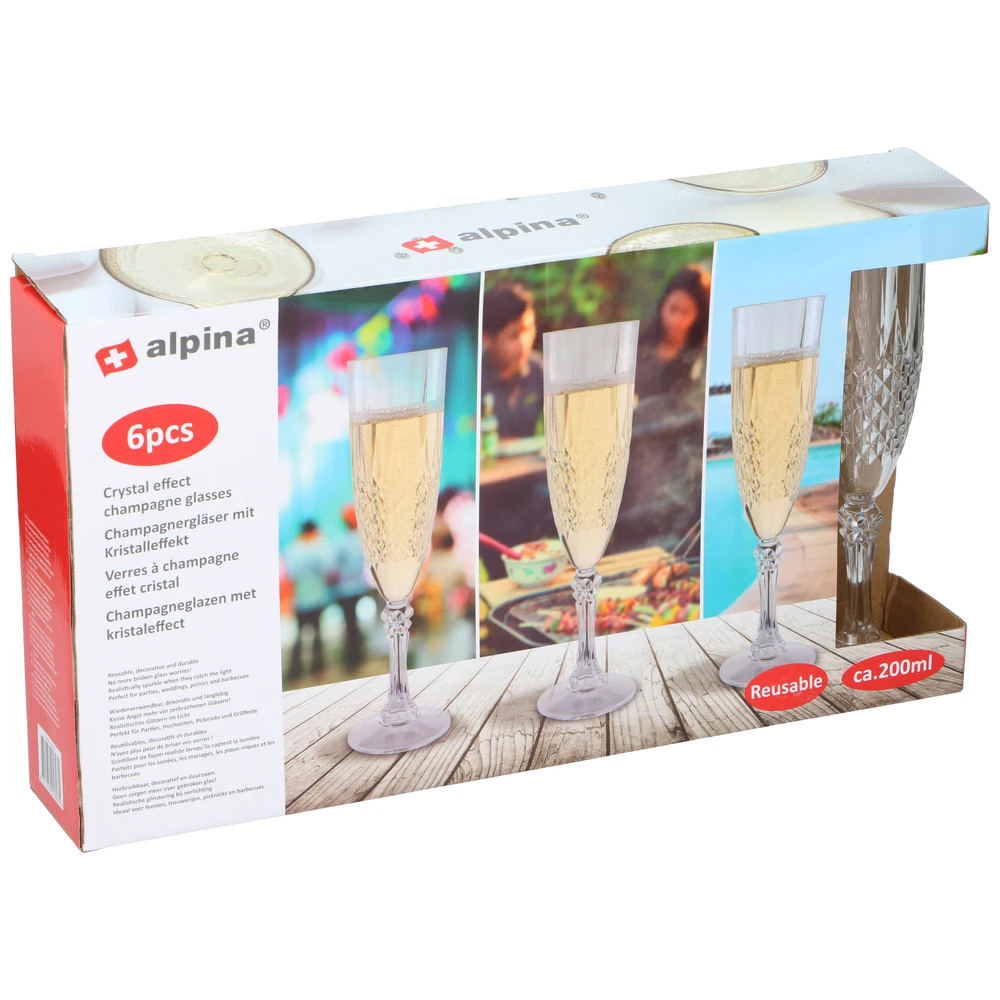 Alpina Champagneglas 6 Pcs 200Ml