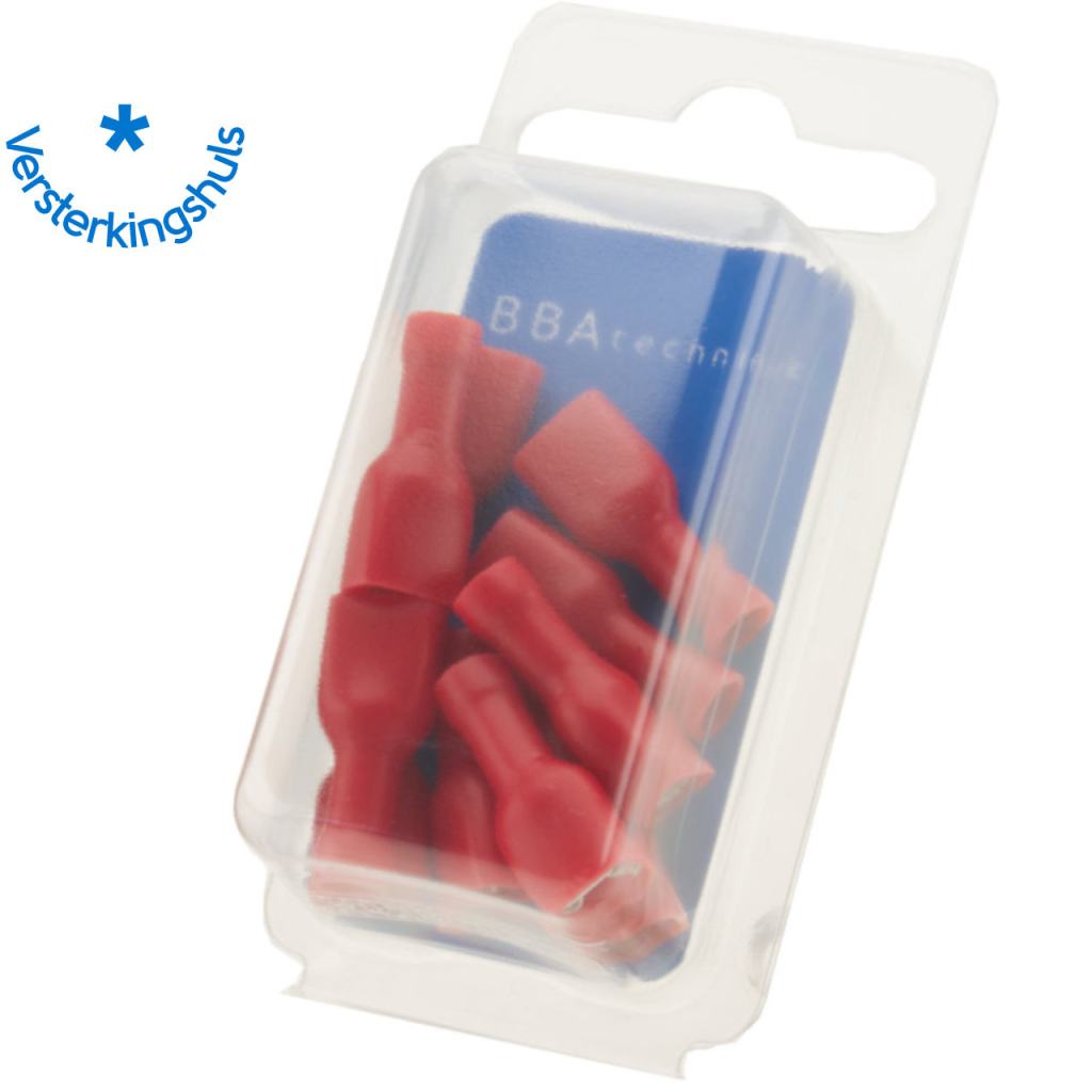Vlakstekerhuls 6 3x0 8mm 10X