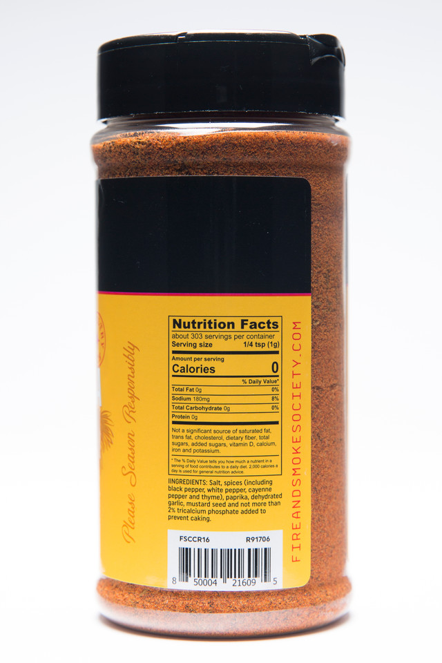 Fire & Smoke Society Rub Chica Licka Bam Bam Poultry 354 Gr