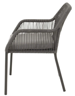 Leslie Living Stapelstoel Akita Grijs