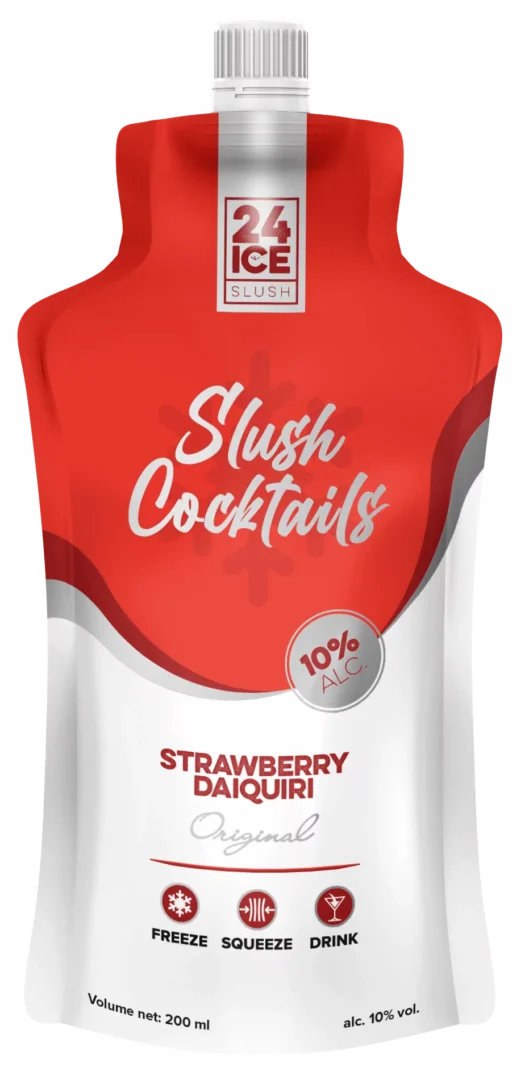24Ice Slush Cocktail Strawberry Daiquiri 150Ml 10%