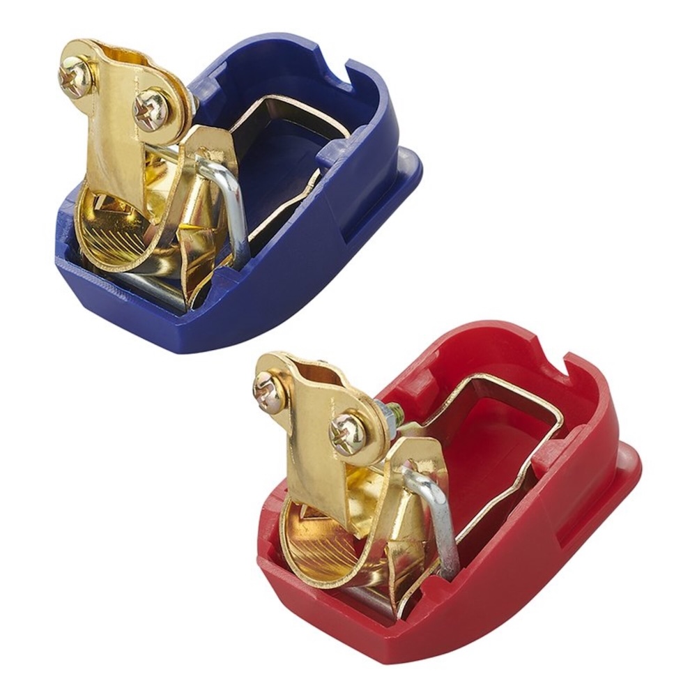 Proplus Accupoolklemmen Set (+) En (-) Met Snelsluiting Proplus Accupoolklemmen Set (+) En (-) Met Snelsluiting