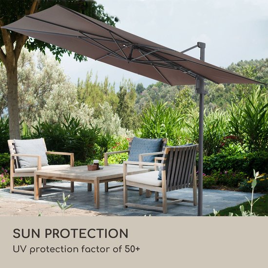 Madison Parasol Saint Tropez 355x300cm