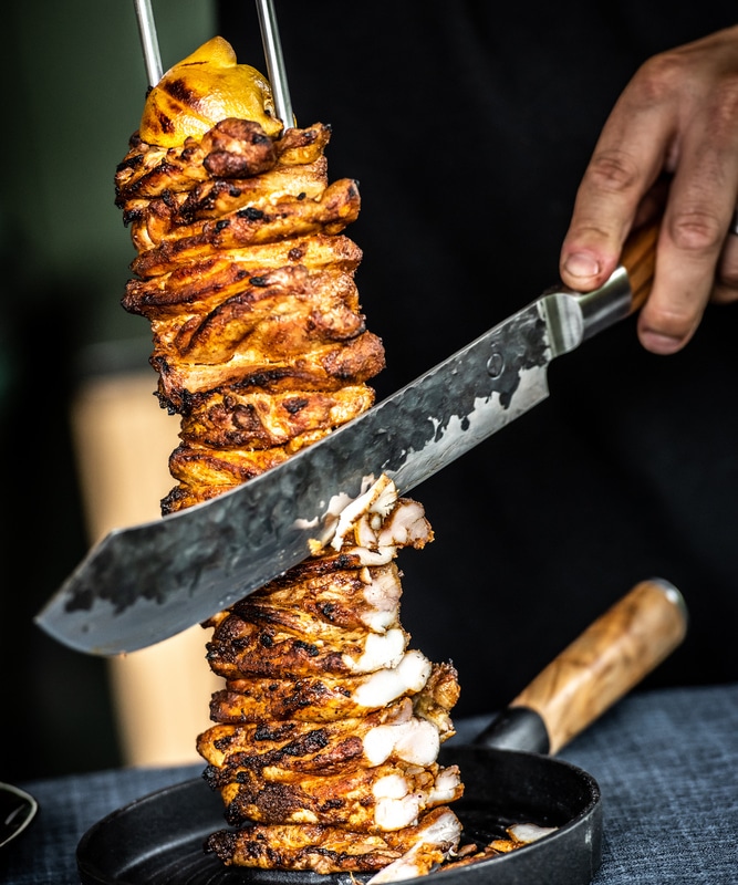 Forged Churrasco Forged Olive Vorkspies 70 Cm