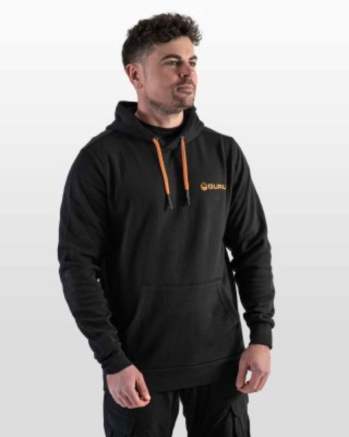 Guru Black Lightweight Hoodie Xxxl