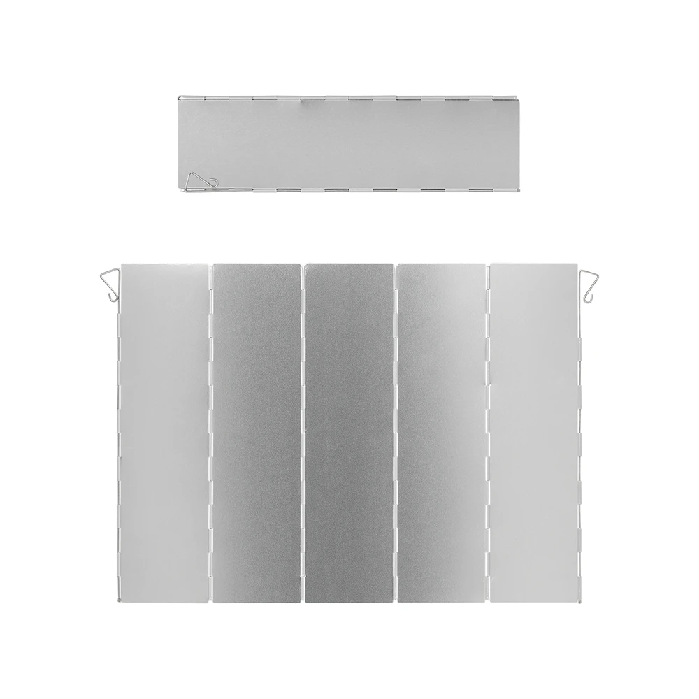 ProPlus Kookwindscherm 5-Dlg Alu Vouwb 49X36Cm